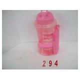 Mainstays 74oz Bottle with Zipper Pouch - pink