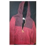 Youth Thick Jacket Size S Red
