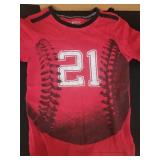 Baseball Shirt Toddler Size XL