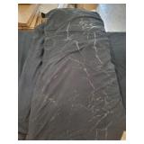 Black Marble Blanket (queen size)