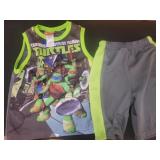 Ninja Turtles 2 piece Outfit Size 5/6