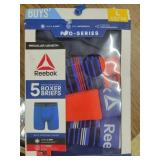 Reebok Kids Boys Boxers Size L 5pk