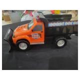 Toy Dump Truck with Plow with sound & lights