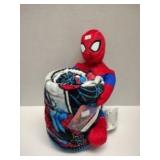 Spider Man Nap Time Pillow and Blanket
