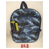 16" Backpack - Sharks theme