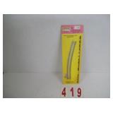 Atlas Brass 18" Radius Terminal track