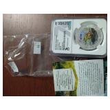 2022 Cook Island $5 Animal Series Iowa Bullfrog NG