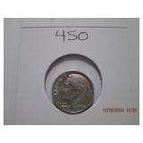 1964 AU/MS  Roosevelt Silver Dime