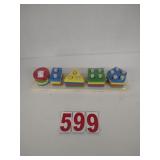 Wood Shapes Stacking Puzzle