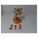 24k plated Mascot Butterfly Music Box - "Tune for