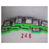 Set of 12 Hands Free Wired Ear Buds - Assorted