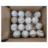16pk box official league baseballs 8U (Used)