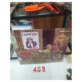 Harley Davidson Uncle Sam I want you Metal Sign