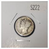 1929 Mercury Silver Dime