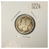 1918 Mercury Silver Dime