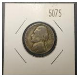 1944 D Jefferson War Nickel