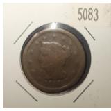 1843 One Cent