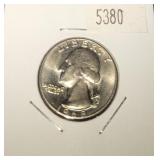 1968 Washington Quarter BU