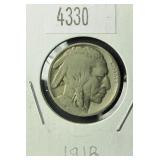 1918 Buffalo Nickel G4 Condition