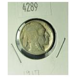 1917 Buffalo Nickel G4 Condition
