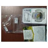 2022 Cook Island $5 Animal Series Iowa Bullfrog NG