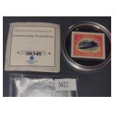 Inverted Jenny Coin  by American Mint