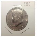 1980 D JFK Half Dollar BU
