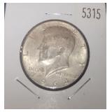 1964 JFK Silver half dollar