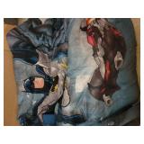 Reversable Batman Comforter & One Reversable Pillo