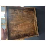wooden tray