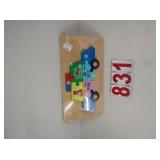 Wood Puzzle - Police Car