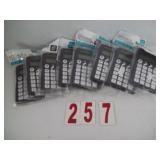 lot of 8 Pen Gear Hand held calculators