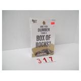 Are You Dumber Than a Box of Rocks Game