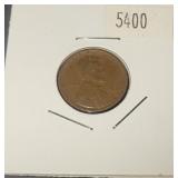 1920  Lincoln penny