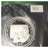 1974 Bahamas $2 Franklin Mint Coin Copper=Nickel