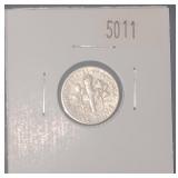 1950 S  Roosevelt Silver Dime