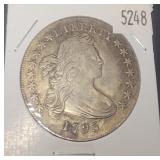 1795 Capped Bust Replica Silve Coin