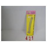 Atlas Brass 18" Radius Terminal track