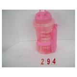 Mainstays 74oz Bottle with Zipper Pouch - pink