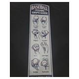 Baseball Pitch Style Sign