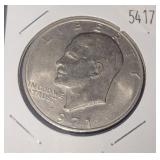 1971 D Eisenhouer Dollar Coin