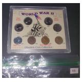 World War II Nickel and Pennies
