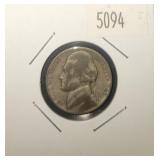1943 S Jefferson War Nickel