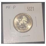 2003 P Washington Quarter Maine AU condition