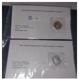 1796 Caped Bust $2.5 & 1873 CC Seated Liberty Dime