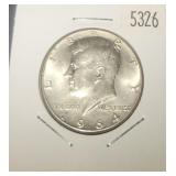 1964 JFK Silver half dollar