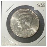 1993 D JFK Half Dollar BU