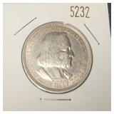 1892 Columbian Exposition Commerative Silver Half