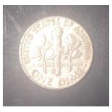 1963D  Roosevelt Silver Dime