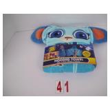 Young Jedi Adventure Hooed Towel